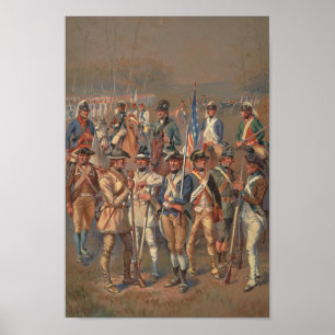 Kontinental armé poster