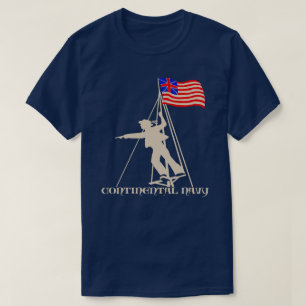 KONTINENTAL NAVY T SHIRT
