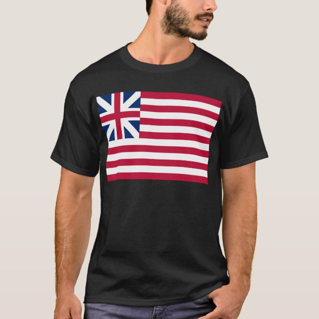 Kontinentala färger för storslagen facklig flagga tee shirt (Framsida)