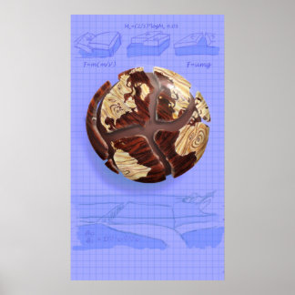 Kontinentaldrift Poster