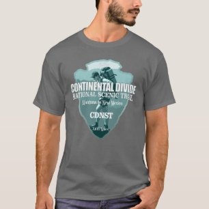 Kontinentalfördelad bana (pilspets T) T Shirt
