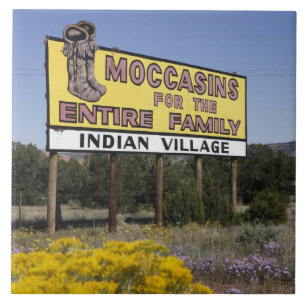 Kontinentalskillnad, New Mexico, Route 66 Kakelplatta