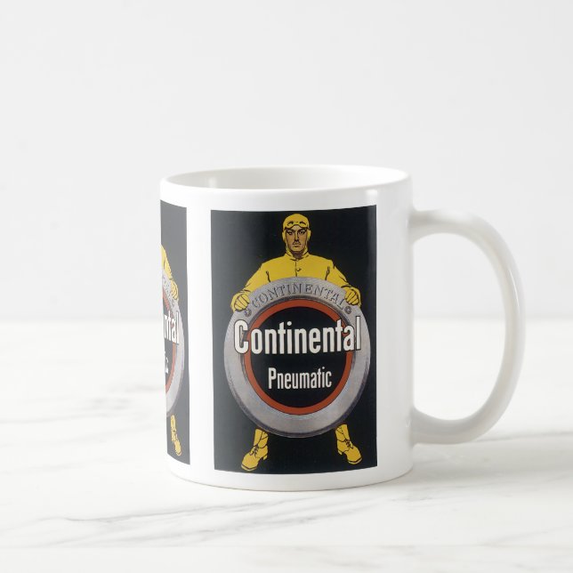 Kontinentalt pneumatiskt kaffemugg (Höger)