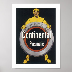 Kontinentalt pneumatiskt poster