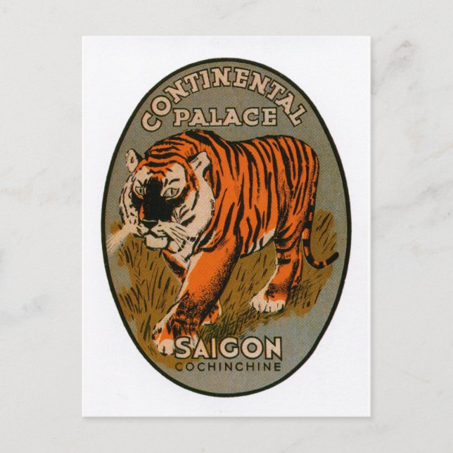 Kontinentalt slotthotell vykort (Framsida)