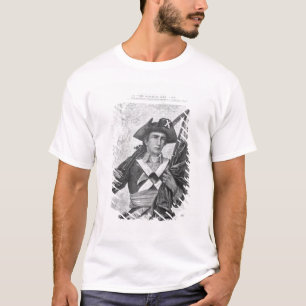 Kontinentalt soldatinnehav en musketflagga t shirt