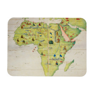 Kontinenten av afrikan magnet