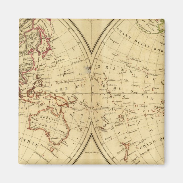 Kontinenter Magnet (Framsidan)