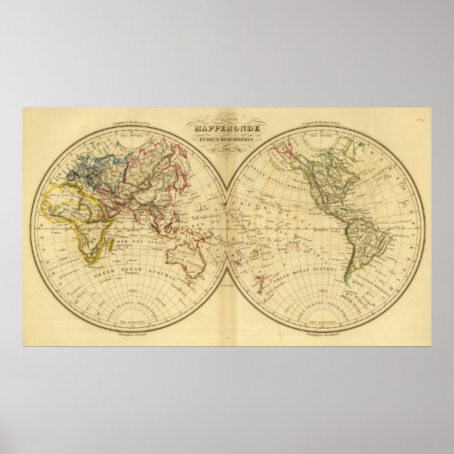 Kontinenter Poster (Framsidan)