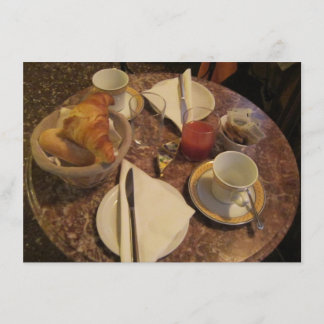 Kontinuerlig frukost Inbjudan