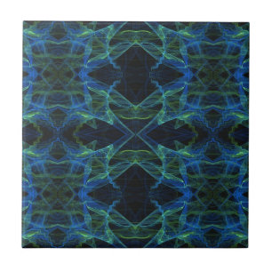Kontinuerlig matchning av Mönster Fractal Ceramic Kakelplatta
