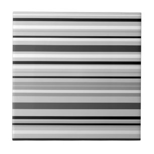 Kontinuerligt grått Rand, liten (4,25 x 4,25 tum) Kakelplatta