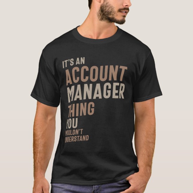 Kontohanterarens praktiska befattningsyrke t shirt (Framsida)