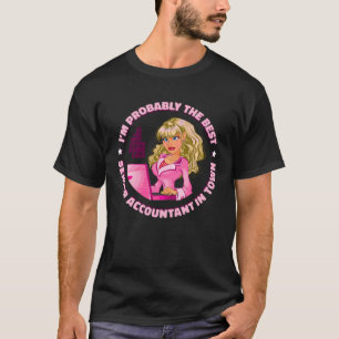Konton för bokföringsfinansiering för bokhållare, t shirt