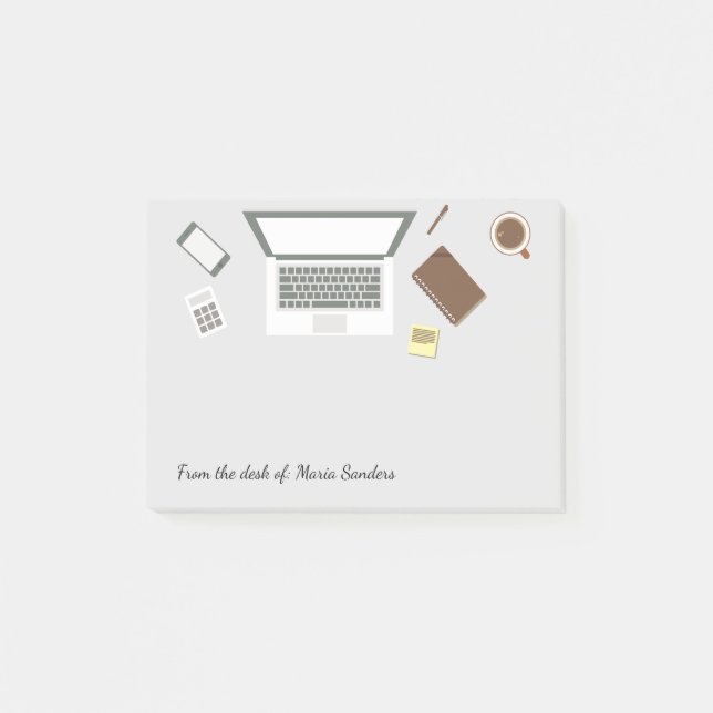 Kontor från revisorns kontor post-it block (Framsida)