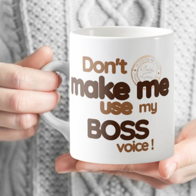 Kontor lustigt - gör mig inte använda till min che kaffemugg (Skapare uppladdad)