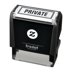 KONTOR PRIVAT SJÄLVFÄRGANDE STÄMPEL