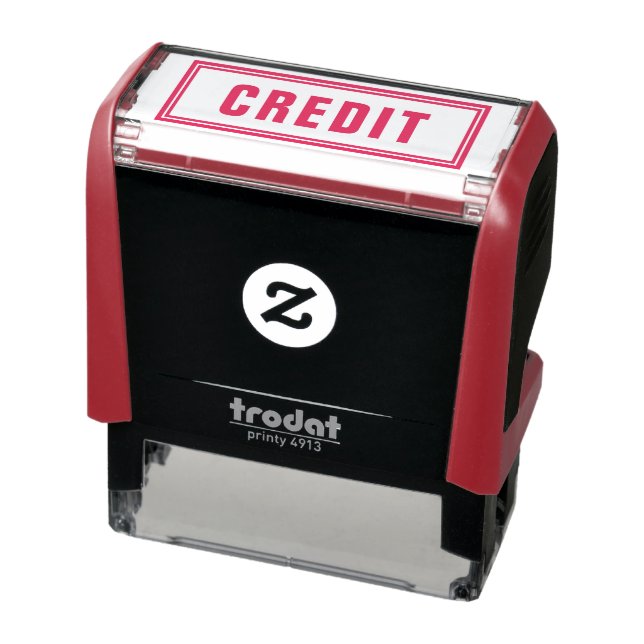 KONTOR SJÄLVFÄRGANDE KREDITSTEMPEL STÄMPEL (Produkt)