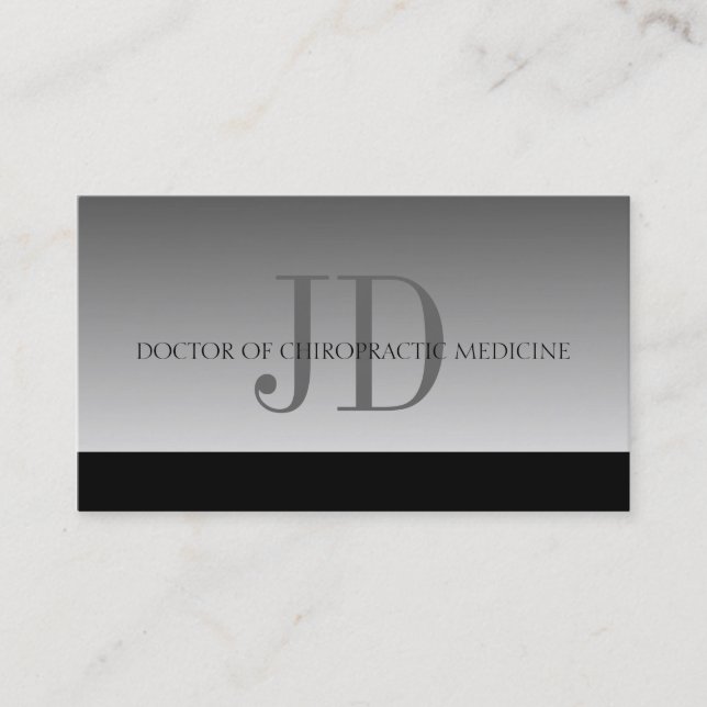 Kontoret för kiropraktorChiropracticmedicinen Visitkort (Framsida)