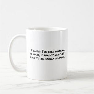 Kontoret har knappast någon arbetsoffert kaffemugg