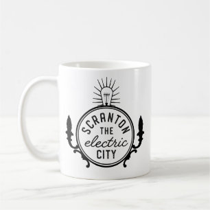 Kontoret lata Scranton den elektriska stadsmuggen Kaffemugg