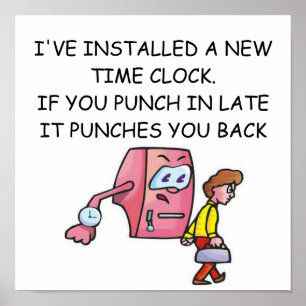 kontors humor poster
