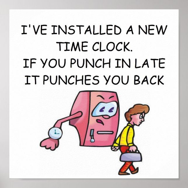 kontors humor poster (Framsidan)