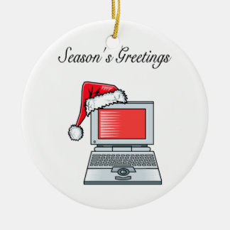Kontorshälsningdator Julgransprydnad Keramik
