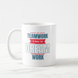 Kontorsmateriel för Motivational Teamwork Gift Kaffemugg