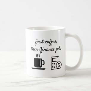 Kontorsmugg Första Kaffet Kaffemugg