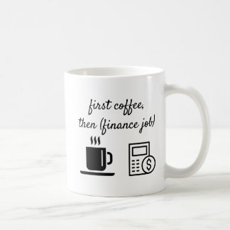 Kontorsmugg Första Kaffet Kaffemugg
