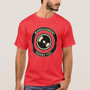 Kontorspropaganda: Ledningtack dig T-shirt