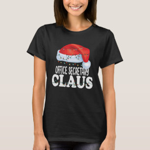 Kontorssekreterare Claus Julmatchningskostnad T Shirt