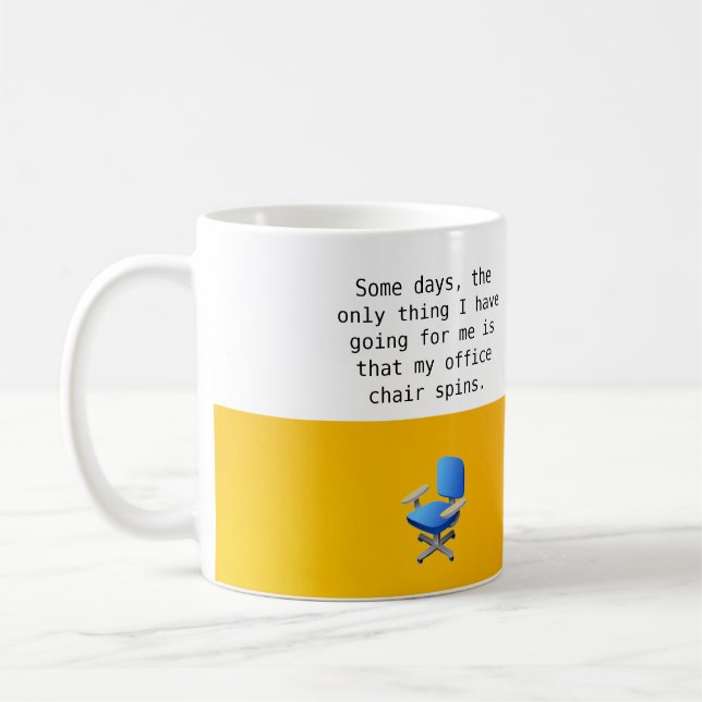 Kontorsstolmugg Kaffemugg (Vänster)