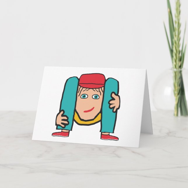 Kontortionist Kort (Framsida)