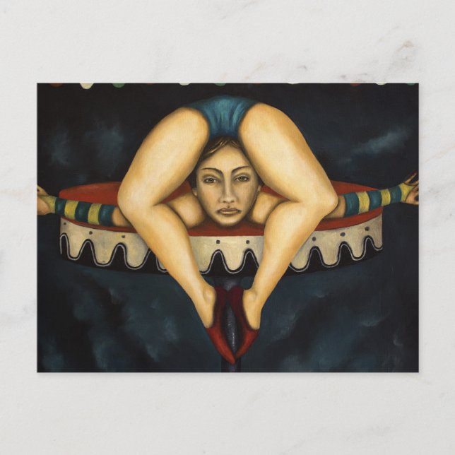 Kontortionisten Vykort (Framsida)