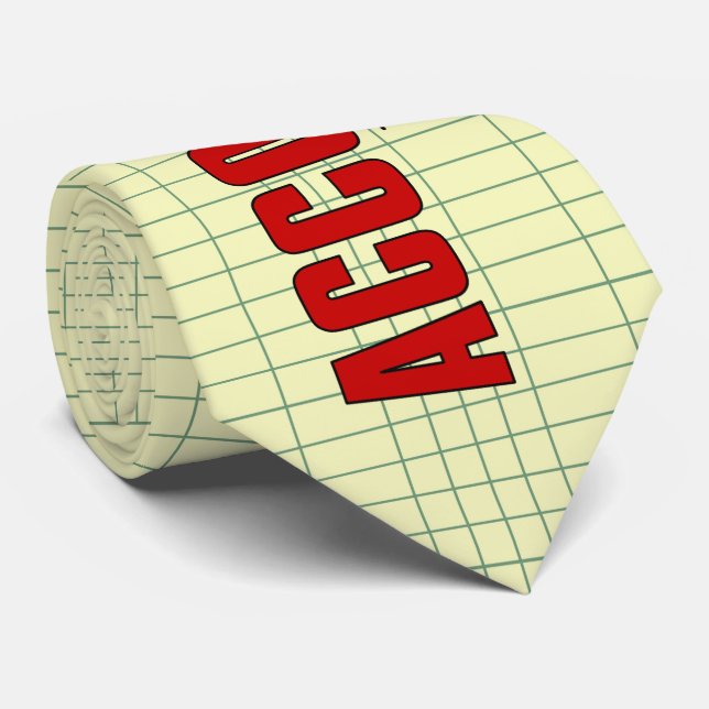 Kontot Figurer är min specialitet funny Slips (Rullad)