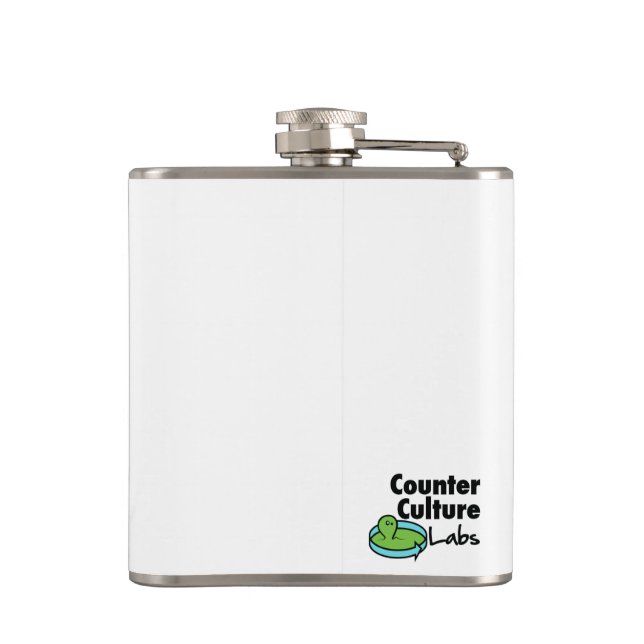 Kontra den kulturlabbErlenmeyer flaskan Fickplunta (Baksidan)