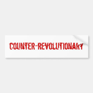 Kontra-Revolutionär bildekal