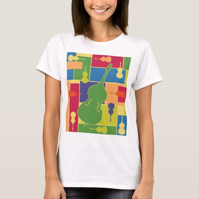 Kontrabas Colorblocks Tröja (Framsida)