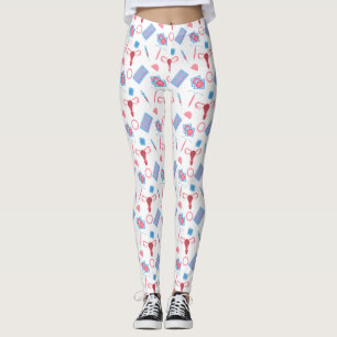 Kontraception Mönster Feminist Leggings
