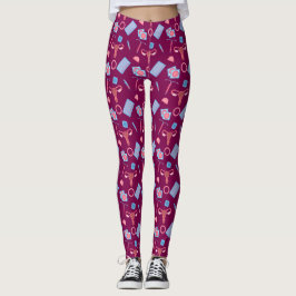 Kontraception Mönster Feminist Leggings