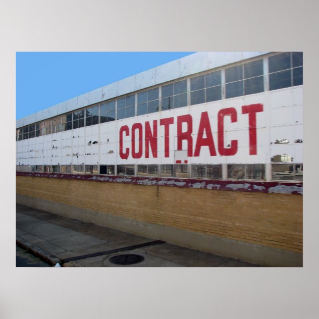 Kontrakt Poster (Framsidan)