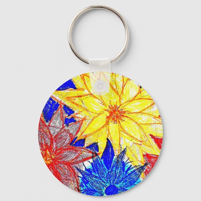 Kontraktion av Nyckelring för grundläggande knapp (Framsida)