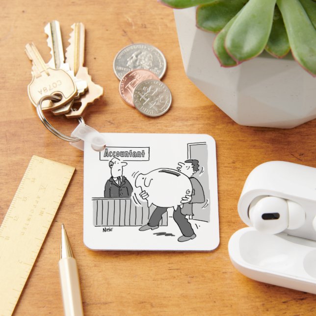 Kontraktklient med storspartsbank nyckelring (Skrivbord)