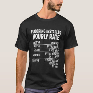 Kontraktorhastighet för golvinstallatör vid Golv T Shirt