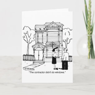 Kontraktorn gjorde inte Windows Kort