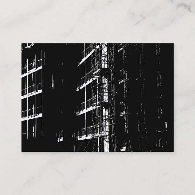 Kontrastbyggnad Visitkort (Framsida)