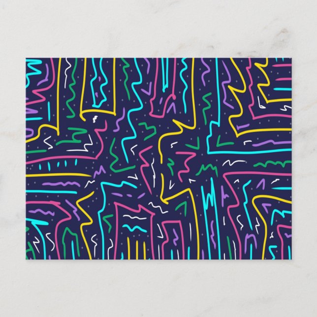 Kontrastkonst. Vykort (Framsida)