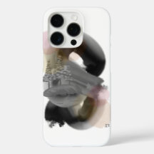 Kontrastminimal Abstrakt Art iPhone 16 Pro Fodral